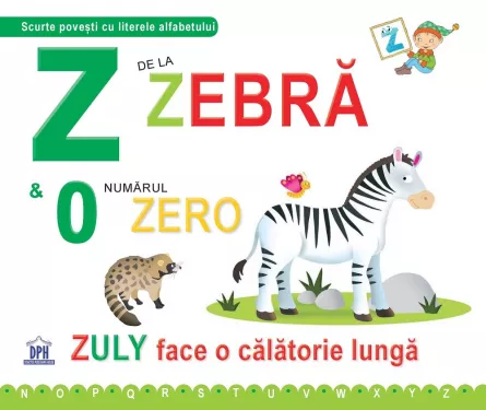 Z de la Zebra - Cartonata, [],edituradph.ro
