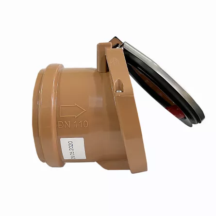 Clapeta de sens pentru canalizare de capat 110 mm, [],shop-einstal.ro