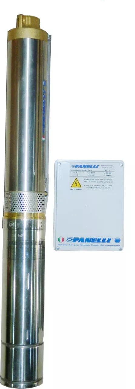 Pompa submersibila Panelli 95 PR2 N14 putere 750W inaltime refulare 90 m debit 60 litri-minut, [],shop-einstal.ro