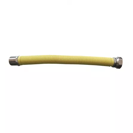 Racord gaz 3/4 inox extensibil galben 50 - 100 cm niplu-piulita ITALFLEXIGAS, [],shop-einstal.ro