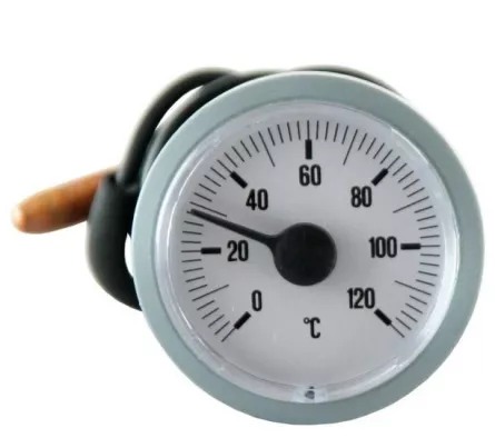 Termometru cu capilar d42 mm 120 grade, [],shop-einstal.ro