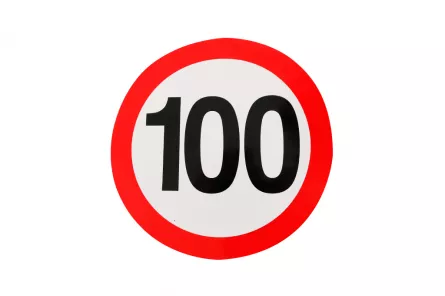 Indicator limitare viteză simplă 100km/h, [],fomcoshop.ro