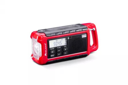 Radio portabil, Midland ER200 cu lanternă, [],fomcoshop.ro
