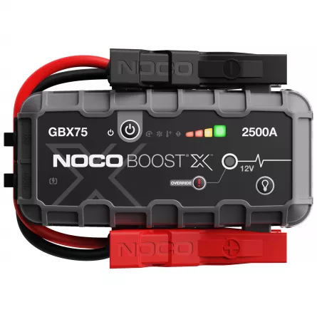 Robot Pornire Auto, Jump Starter Auto 12V Portabil, Curent Pornire 2500A Litiu-Ion, Noco Boost GBX75