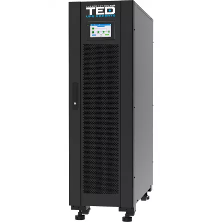 UPS Online 80kVA/80kW Trifazic 3/3, Dublă Conversie cu Ecran LCD, Undă Sinusoidală Pură și Intrare/Ieșire Regletă, Management LCD, TED Electric