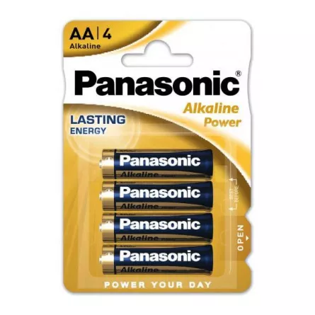 Set 6 baterii PANASONIC LR06/1.5 AA ( SET 4 BUC), [],high-security.ro