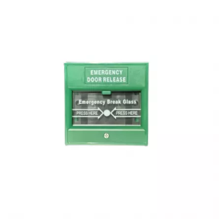 Buton aplicabil din plastic, geam de sticlă PB-911G, [],high-security.ro