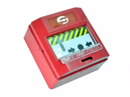 Buton de incendiu cu geam de plastic NB-525, [],high-security.ro