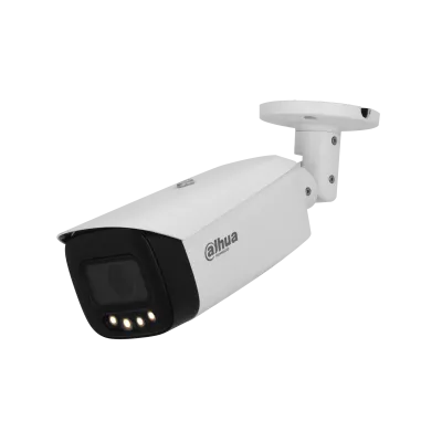 Cameră de supraveghere IP 4MP Bullet WizMind cu LED cald varifocal color IPC-HFW5449T1-ZE-LED-2712, [],high-security.ro
