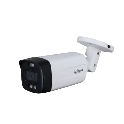 Cameră de supraveghere bullet Fixă HDCVI 4K Full Color și Descurajare Activă HAC-ME1809THP-A-PV, [],high-security.ro
