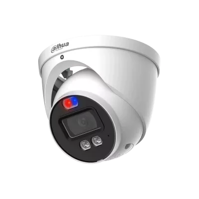 Cameră de supraveghere dome HDCVI 4K cu Iluminare Duală Inteligentă și Descurajare Activă TiOC HAC-ME1809HP-A-PV, [],high-security.ro