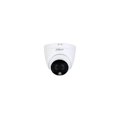 Cameră de supraveghere video dome 2MP HDCVI Full Color HAC-HDW1209TQP-A-LED, [],high-security.ro