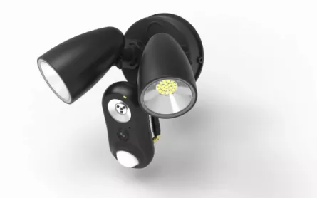 Cameră video cu lampă de iluminat pentru exterior B20, [],high-security.ro
