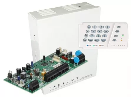 Centrală 5-32 zone SP5500+K636+CUTIE, [],high-security.ro