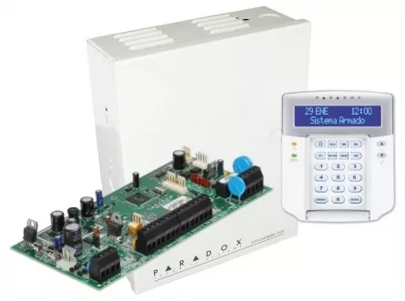 Centrală 5-32 zone SP5500+K32LCD+CUTIE, [],high-security.ro