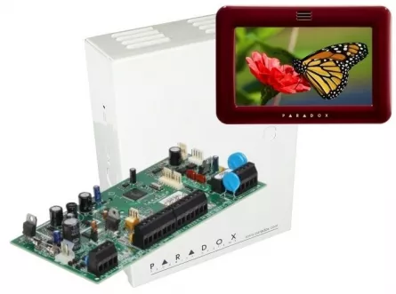 Centrală 5-32 zone SP5500+CUTIE+TM50 SOL, [],high-security.ro