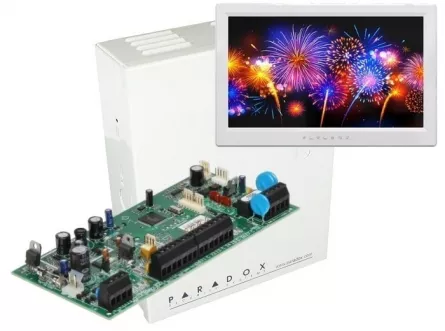 Centrală 5-32 zone SP5500+CUTIE+TM70, [],high-security.ro