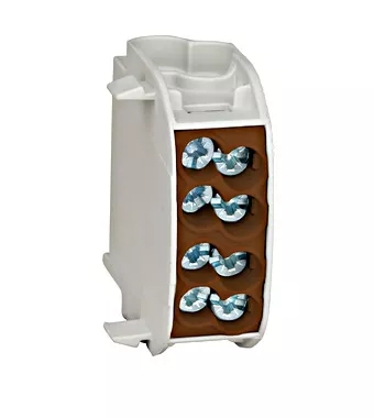 Clemă derivaţie, 25mm², 1p., maro IK026140, [],high-security.ro