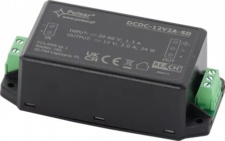 Convertor DC/DC step-down, 2 A DCDC-12V2A-SD, [],https:high-security.ro