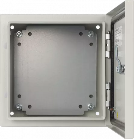 Cutie metalică cu placă de montaj AWOH252515 IP66, [],high-security.ro