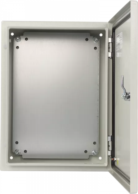 Cutie metalică cu placă de montaj AWOH304015 IP66, [],high-security.ro