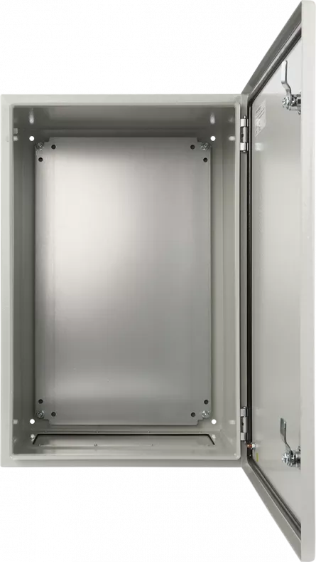 Cutie metalică cu placă de montaj AWOH406030 IP66, [],high-security.ro