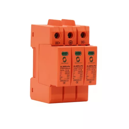 Descărcător supratensiune DC fotovoltaic 1000V BH-PV -1P 20KA-40ka SPD -1000V, [],high-security.ro