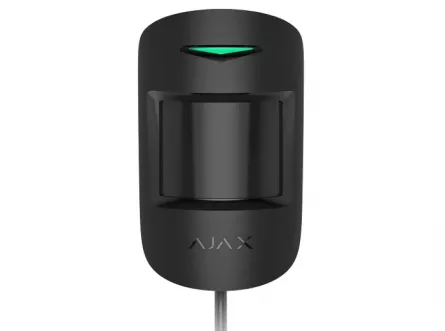Detector cablat PIR + MW AJAX MOTIONPROTECT PLUS FIBRA  (BLK), [],high-security.ro