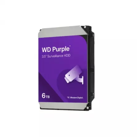 Hardisk 6 TB SATA WD Purple, CMR, 3,5", 256 MB WD64PURZ, [],https:high-security.ro