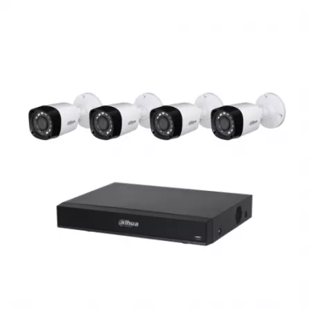 Kit 4 camere HDCVI 2MP cu xvr inclus BH-KXVR-4HFW1200RP, [],high-security.ro