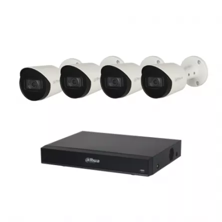 Kit 4 camere HDCVI 4K cu xvr inclus BH-KXVR-4HFW1800T-A, [],high-security.ro