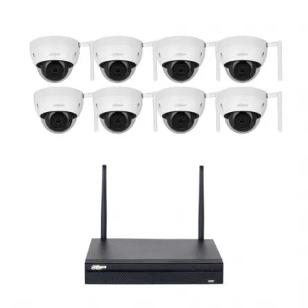 Kit 8 camere IP 4MP cu nvr inclus BH-KNVR-8HDBW1430DE-SW, [],high-security.ro