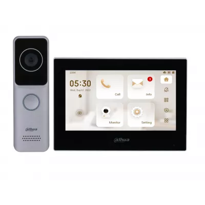 Kit videointefon Dahua 2MP WiFi, o familie KTW02, [],high-security.ro