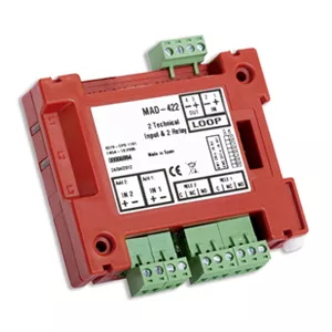 Modul de control adresabil cu izolator încorporat MAD-422-I, [],high-security.ro