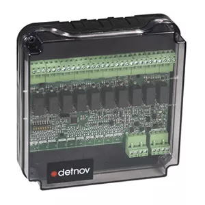 Modul de control adresabil cu izolator încorporat de 10 ieșiri releu MAD-419-I, [],high-security.ro