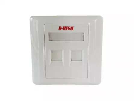 Modul priză cu 2 porturi (capac) SW4301AP-86-2P, [],high-security.ro