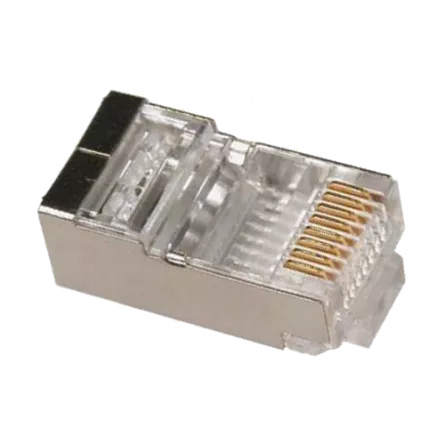 Mufă rețea FTP / STP AM-RJ45E, [],high-security.ro