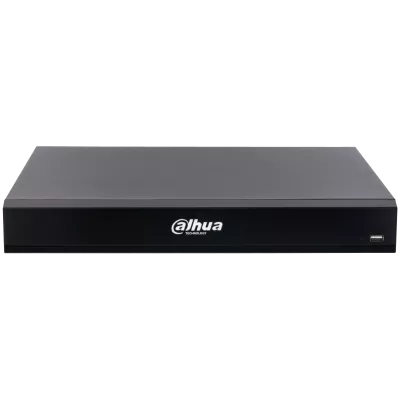 Recorder Video Network WizMind 16 canale, 1U, 16 porturi PoE, suporta 2 HDD-uri DHI-NVR5216-16HP-XI/Pro, [],high-security.ro