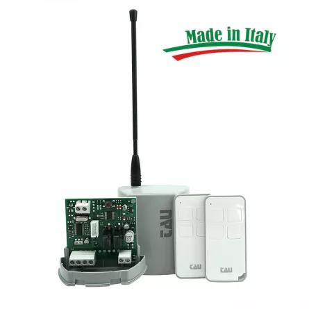 Set receptor cu antenă încorporată și 2 telecomenzi cu 4 canale K-250T-RADIO2S, [],high-security.ro