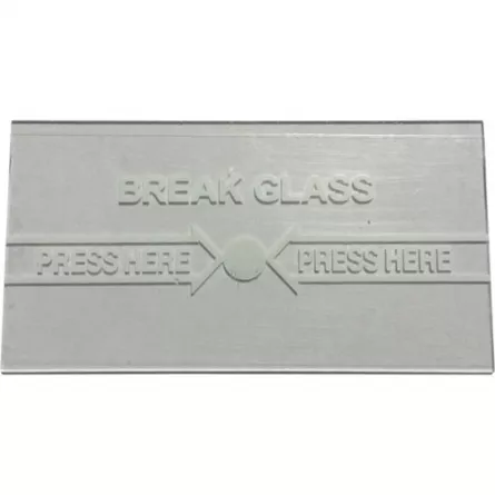 Sticlă de schimb pentru butoane de ieșire PB-911 Glass, [],high-security.ro