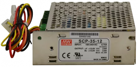 Sursă de alimentare cu backup SCP 13,8V/2,6A în carcasă SCP-35-12, [],high-security.ro