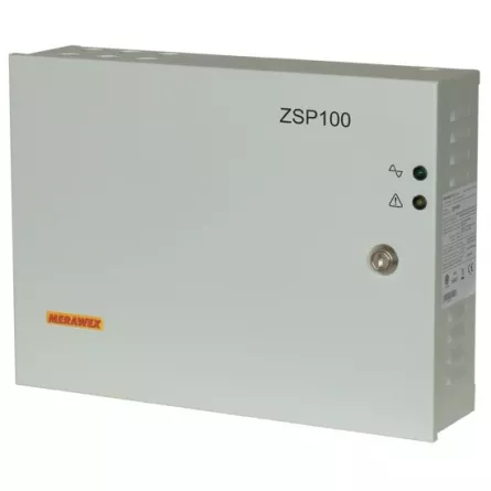 Sursă de alimentare EN 54-4 + A2 24V / 1,5-12A pentru sisteme de alarmă la incendiu ZSP100-4.0A-07, [],high-security.ro