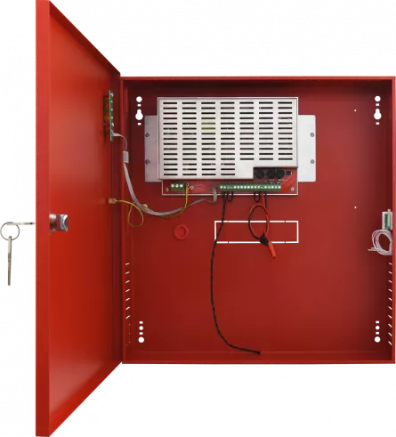 Sursă de alimentare EN54C 27,6V/5A/2×17Ah pentru sisteme de alarmă la incendiu EN54C-5A17, [],high-security.ro