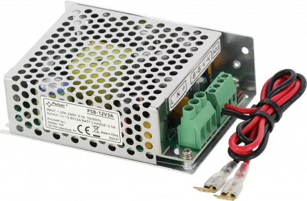 Sursă de alimentare în comutație 13,8V/3A, cu back-up PSB-12V3A, [],high-security.ro