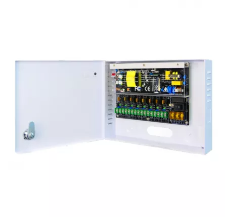Sursă de alimentare în comutație cu cutie SIWD 1205-08C, [],high-security.ro
