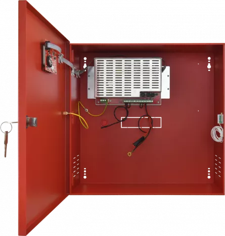 Sursă de alimentare pentru sisteme de alarmă la incendiu EN54C-5A40LCD, [],high-security.ro