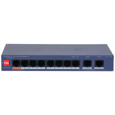 Switch Desktop 10 porturi, administrat prin cloud, cu 8 porturi PoE CS4010-8ET2GT-60, [],https:high-security.ro
