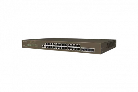 Switch L2 cu administrare in cloud, 24 porturi Ethernet, 4 porturi SFP G3328F, [],high-security.ro
