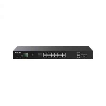Switch PoE+ fara management, 20 de porturi Gigabit (16x RJ45 PoE+, 2x RJ45, 2x SFP) G1120P-16-150W, [],https:high-security.ro