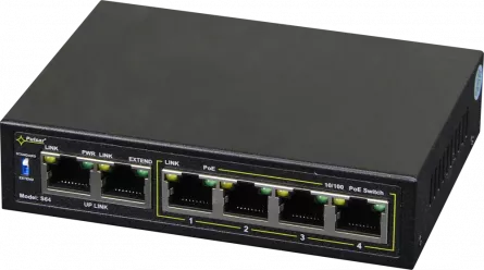 Switch PoE 6 porturi Pulsar S64, [],high-security.ro